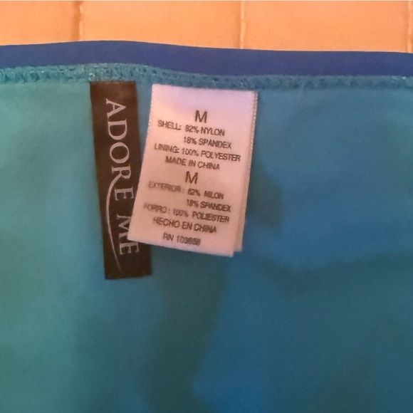 Adore Me Blue Striped Bikini bottom - Picture 4 of 6